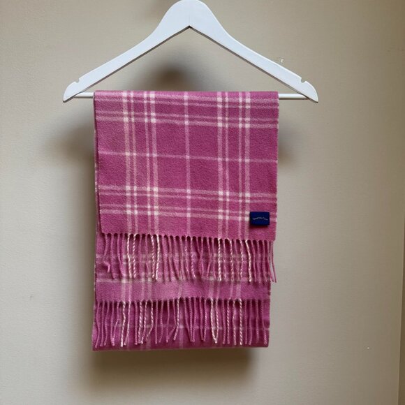 Charter Club 100% Cashmere Plaid Scarf - Picture 5 of 7